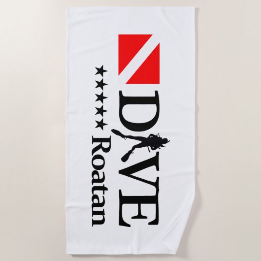 Roatan DV4 Strandtuch (Vorderseite)