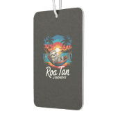 Roatan-Faultier, Roatan-Honduras-Faultier, Roatan- Autolufterfrischer (Links)