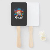 Roatan Faultier, Roatan Honduras Faultier, Roatan  Fächer (Vorne und Hinten)