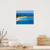 Roatan Honduras Beach Poster (Küche)