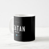 Roatan Honduras Beach Waves Kaffeetasse (Vorderseite Links)