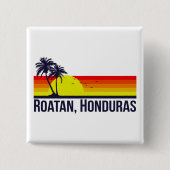Roatan Honduras Button (Vorderseite)