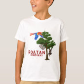 Roatan Honduras Children's Tshirt (Vorderseite)