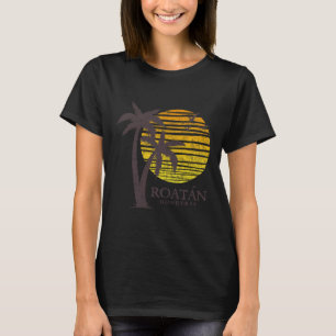 Roatan Honduras Farbige Strand Sonnenuntergang Jun T-Shirt