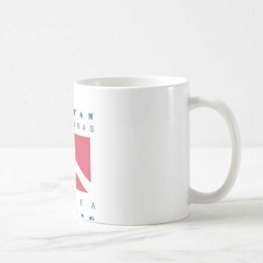 Roatan Honduras Kaffeetasse (Rechts)