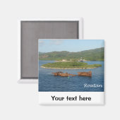 Roatan, Honduras Magnet (Vorderseite/Rückseite)