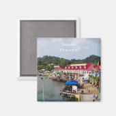 Roatan, Honduras Magnet (Vorderseite/Rückseite)