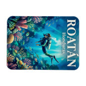 Roatán Honduras Magnet (Horizontal)