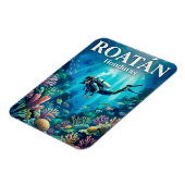 Roatán Honduras Magnet (Linke Seite)