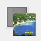 Roatan-Honduras-Magnet Magnet (Vorderseite/Rückseite)
