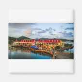 Roatan Honduras Port Magnet (Vorne)