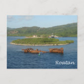 Roatan, Honduras Postkarte (Vorderseite)