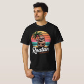 Roatan Honduras Sloth, Roatan Sloth, Roatan T-Shirt (Vorne ganz)