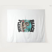 Roatan Honduras Sloth Summer Wandteppich (Vorderseite (Horizontal))