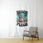 Roatan Honduras Sloth Summer Wandteppich (Beispiel)