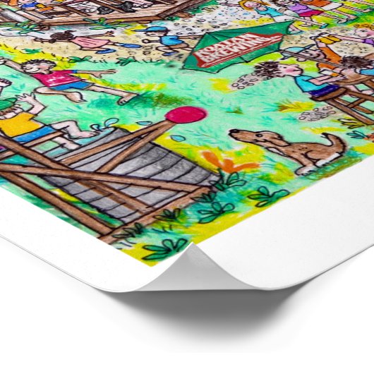 Roatan Island Brewing Company Poster (Ecke)