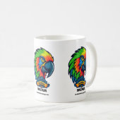 Roatan Macaws - CaribbeanHockeyLeague.com Kaffeetasse (VorderseiteRechts)