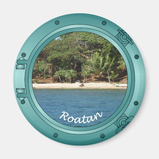 Roatan Porthole Magnet (Vorne)