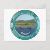 Roatan Porthole Postkarte (Vorderseite)