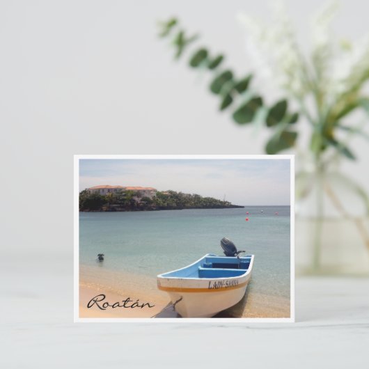 Roatán Postkarte (Stehend Vorderseite)
