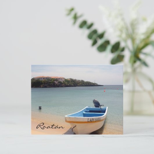 Roatán Postkarte (Stehend Vorderseite)