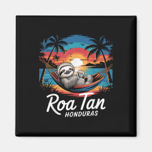 Roatan Sloth, Roatan Honduras Sloth, Roatan Magnet