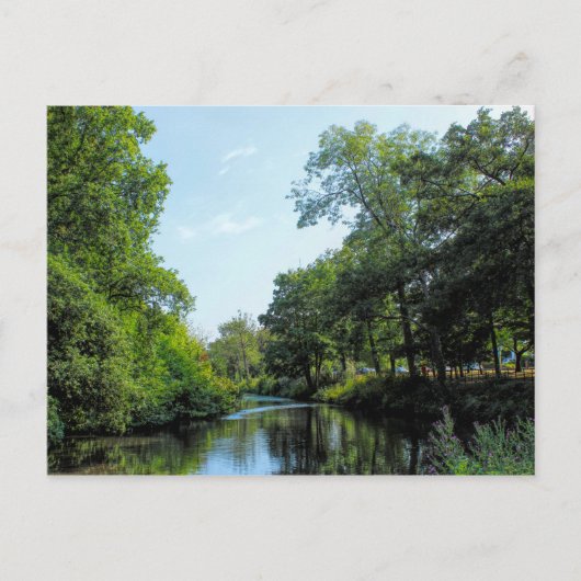 Roath Park Lake, Cardiff, Wales Postcard Postkarte (Vorderseite)