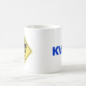 Rob auf der Straßen-linkshändigen Kaffee-Tasse Kaffeetasse (Mittel)
