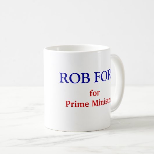 Rob-Ford für Premierminister Kaffeetasse (VorderseiteRechts)