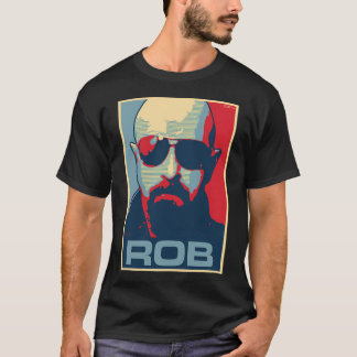 Rob Halford-Porträt Minimales Grafik-Metal-Icon De T-Shirt