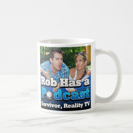 Rob hat eine Podcast-Kaffee-Tasse Kaffeetasse (Rechts)