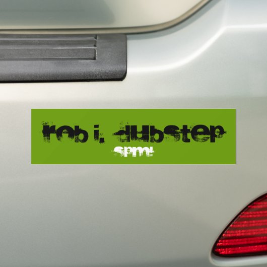 Rob I. Dubstep Autoaufkleber (Auf Auto)