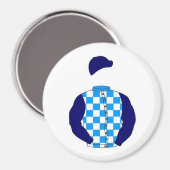 Rob Luke Racing Colors Magnet (Vorderseite/Rückseite)