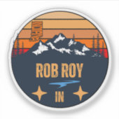 Rob Roy, Indiana Aufkleber (Vorderseite)