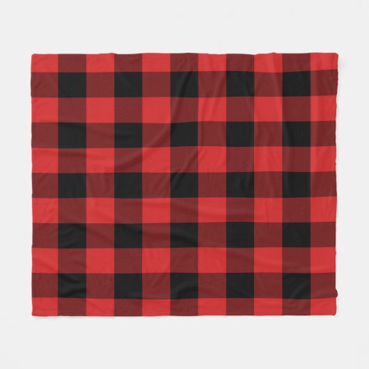 Rob Roy MacGregor Modernes Kariert Fleecedecke (Vorderseite (Horizontal))