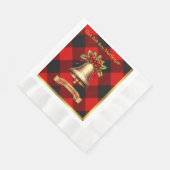 Rob Roy MacGregor Personalisiert Tartan Christmas Serviette (Ecke)
