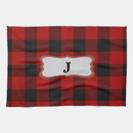 Rob Roy Tartan Red & Black Kitchen & Sports Towel Küchentuch