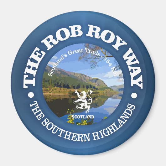 Rob Roy Way (rd) Magnet (Vorne)