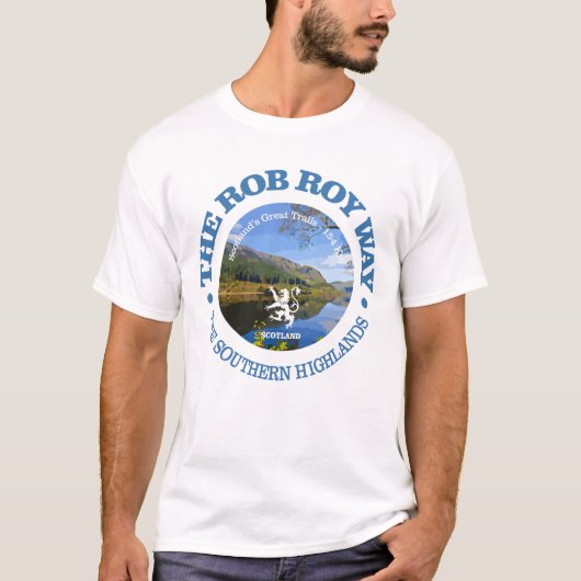 Rob Roy Way (rd) T-Shirt (Vorderseite)