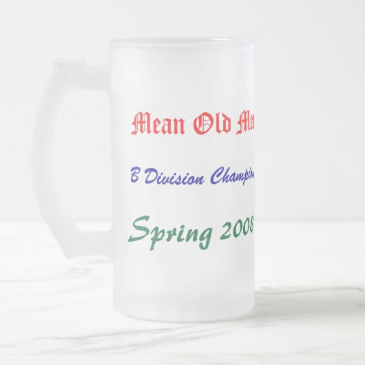 Rob-Tasse Mattglas Bierglas (Links)