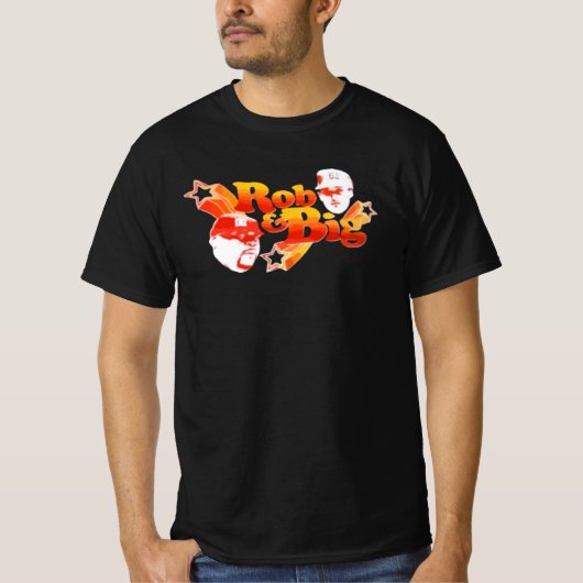 Rob und Big lustig T-Shirt (Vorderseite)