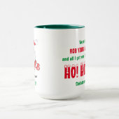 Rob Your Neighbour Weihnachtsgeschenk Tasse (Zentrum)