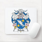 Robalo-Familienwappen Mousepad (Mit Mouse)