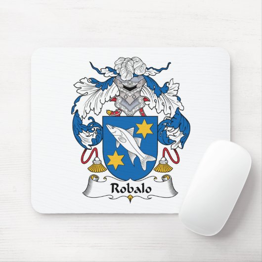 Robalo-Familienwappen Mousepad (Mit Mouse)