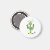 RobArt Cactus Magnet (Vorderseite/Rückseite)