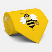 RobBee Bumble Bee Neck Tie Krawatte (Gerollt)