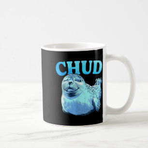 Robben-Chud-Vintage-lustig-süße-Robben-Meme-Tier Kaffeetasse