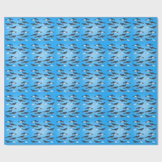 Robben Geschenkpapier (Flach)