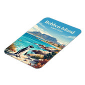 Robben Island Südafrika Magnet (Linke Seite)