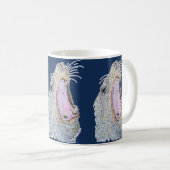 Robben-Schrei Kaffeetasse (VorderseiteRechts)